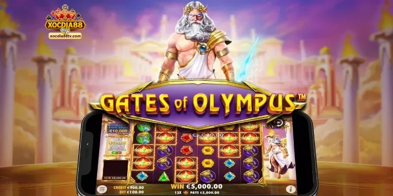 Giới thiệu game slot thần thoại Gates of Olympus